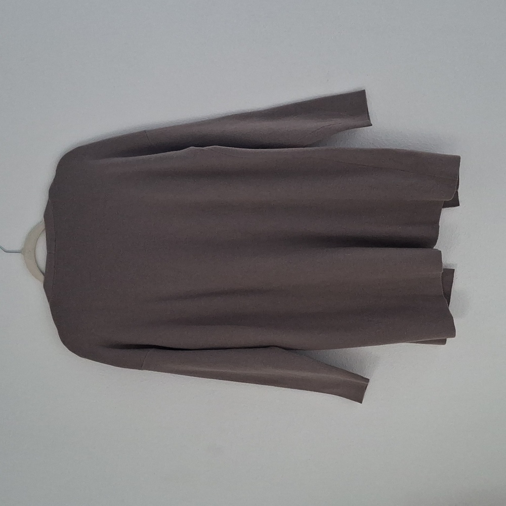 Express Super Soft Stretch Taupe Women Cardigan - Picture 4 of 7